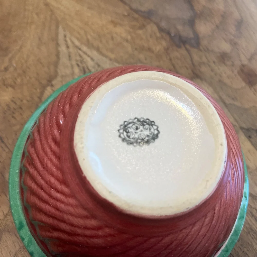 🍋 Fioriware Hand-Painted Stoneware Bowl 🌸 - Picture 11 of 16